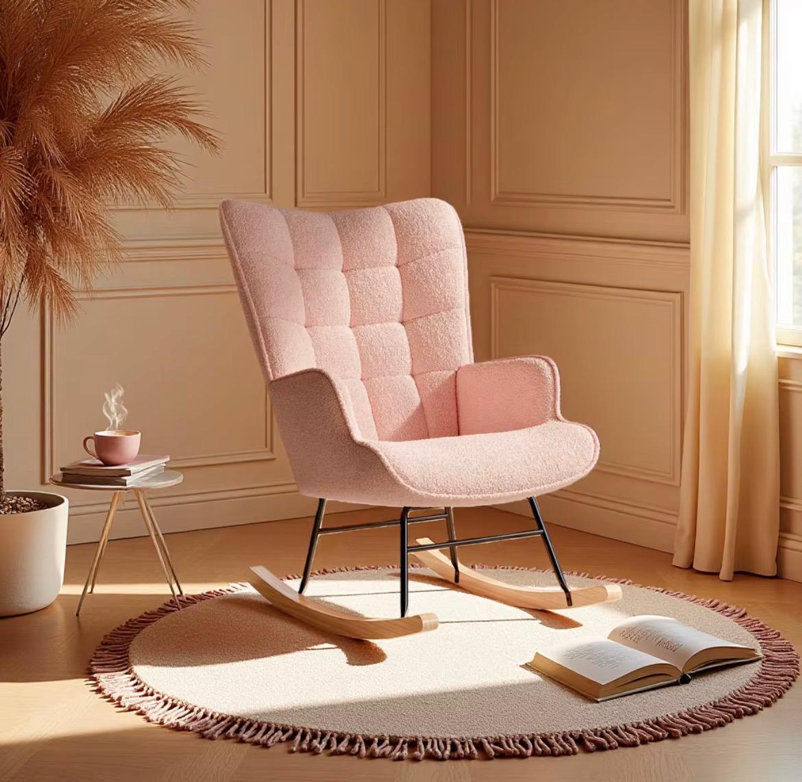 Fauteuil à bascule Teddy