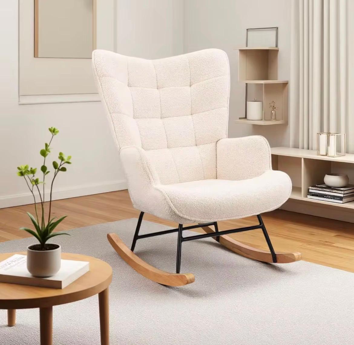 Fauteuil à bascule Teddy