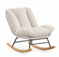 Fauteuil à bascule moelleux