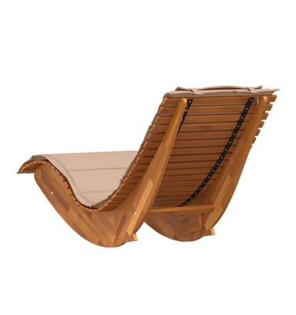 Chaise longue à bascule