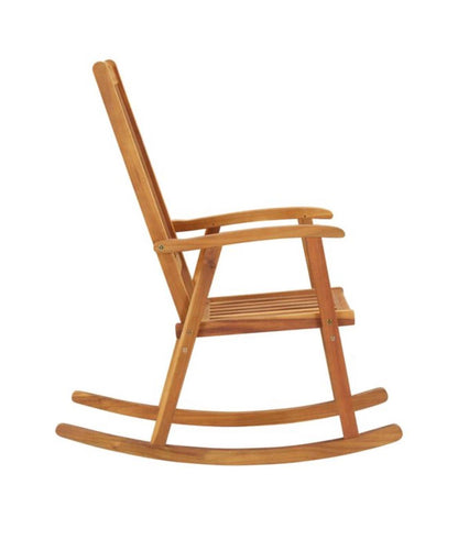 Chaise à bascule bois