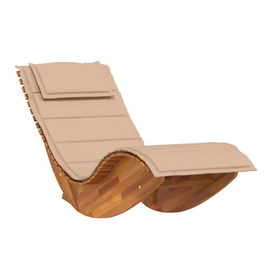 Chaise longue à bascule