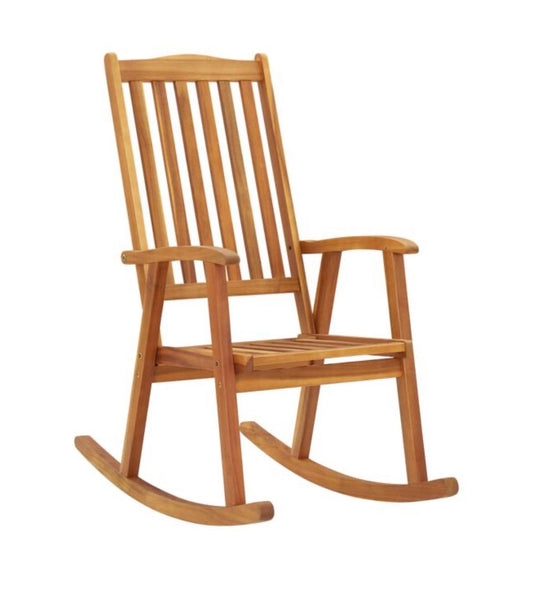 Chaise à bascule bois