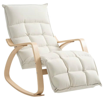 Fauteuil à bascule minimaliste