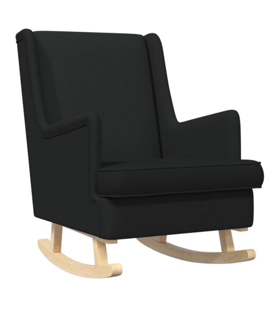 Fauteuil à bascule XXL tissu